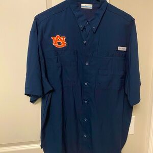Columbia PFG Size L (Like New) Auburn University